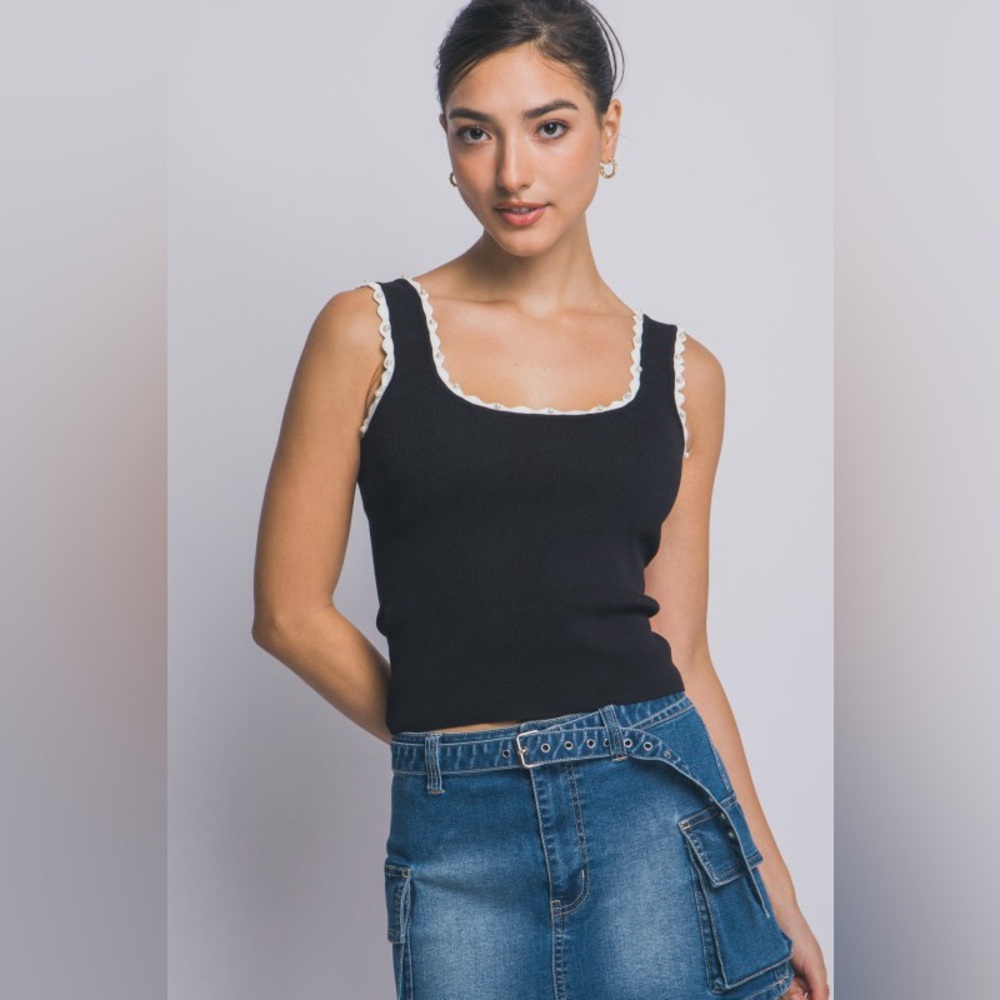 #102 The Pearl Dazzle Top